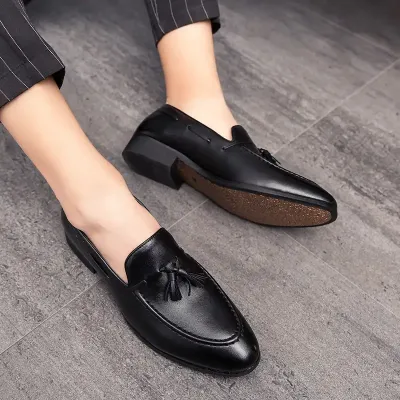 NEW MEN'S TASSEL LEATHER FORMAL SHOES